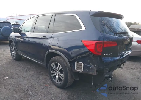 2017 Honda Pilot Ex-L z USA, uszkodzony, nr VIN 5FNYF6H59HB027540